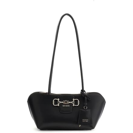 GUESS schoudertas Janie Shoulder Satchel Bag Cognac bruine