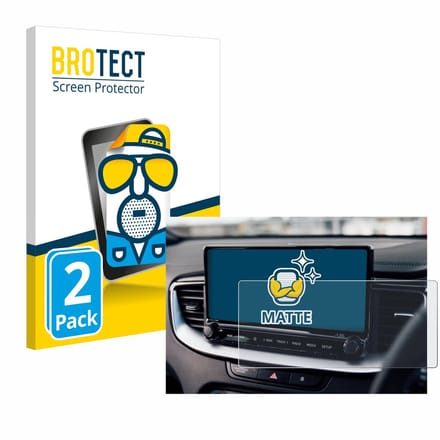 BROTECT - Screenprotector voor Kia XCeed 2024 - Folie Beschermfolie matte 2 Stuks