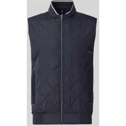 regular fit bodywarmer met gewatteerde look