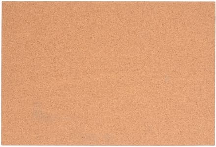 3x stuks platte Kurkplaat/kurkbord - 20 x 30 cm - Memobord - Hobby/knutsel materialen