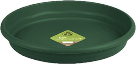 Hega Hogar Opvangbord - groen - kunststof - D38 cm - onderschaal/opvangbord