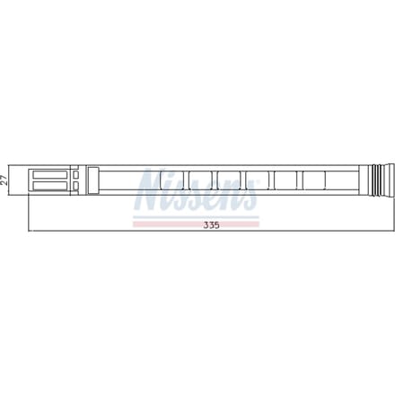 Droger, airconditioningsysteem NISSENS 95387