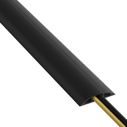 Core® Kabelmat - Kabelgoot – 1.8 Meter Lang - Kabelbrug - Kabelbeschermer - Zwart - 180cm x 6m x 2cm