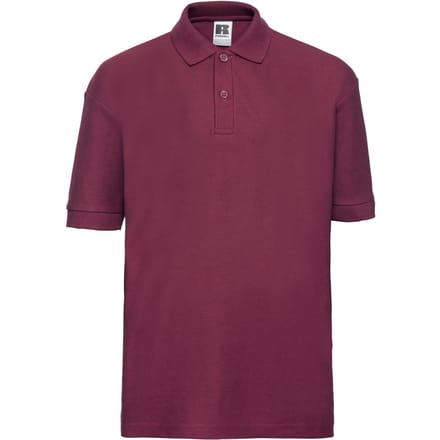 Russell Kinder/Kinder Piqué Poloshirt (Bourgondië)