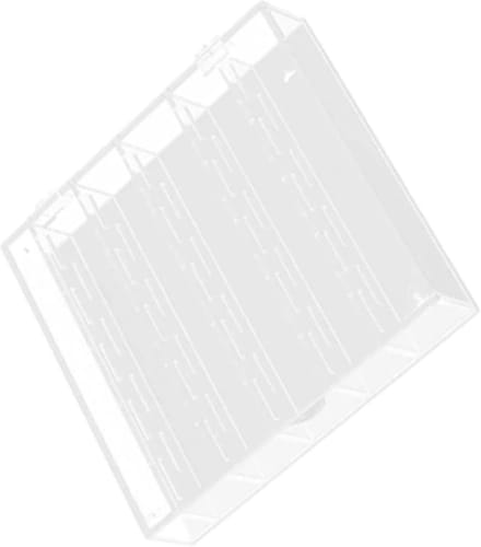 Soorten Vitrine - Kaartenhouder Display - Verzamelen Tonen - Meerlaagse Structuur - 26x30x5cm - Wit