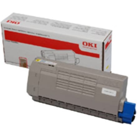 OKI 44318605 toner cartridge geel (origineel)