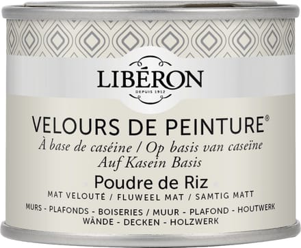 Liberon Velours De Peinture Muurverf - Mat - Poudre De Riz - 0,125l