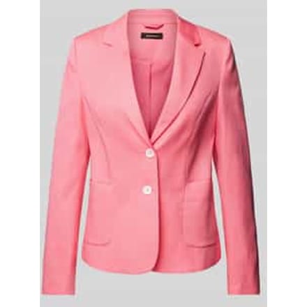 Blazer in effen design