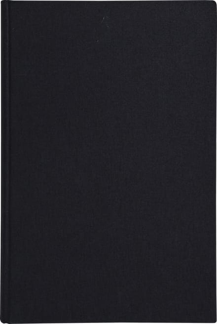 Exacompta Register 35x22,5cm - geruit 5x5 - genummerd - 600 blad - Zwarte canvas - 7569D
