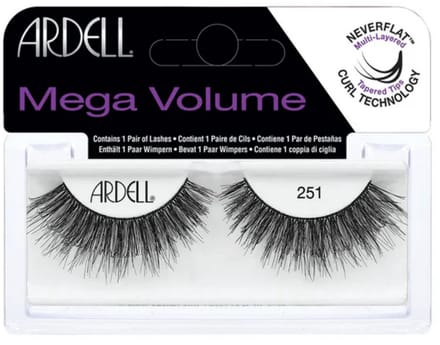 Ardell Mega Volume 251 - Kunstwimpers op strip - Grote volume, 1 paar