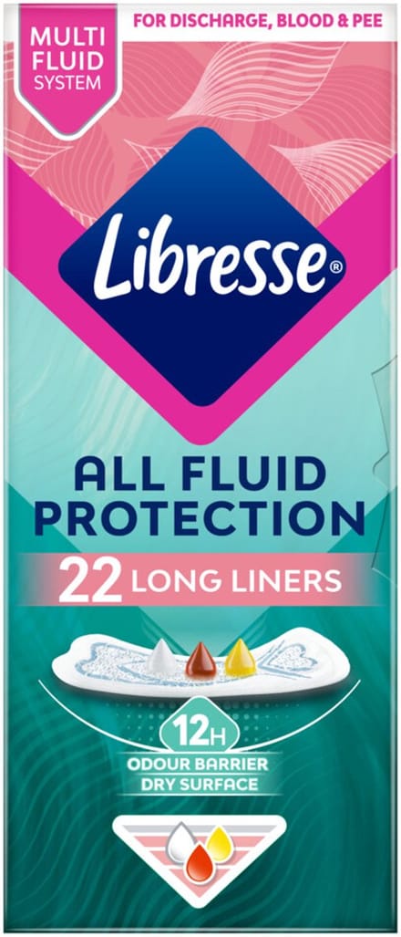 Libresse - Inlegkruisjes Extra Protection Long - 10 x 22 stuks - Voordeelverpakking