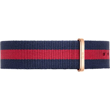 Daniel Wellington DW Strap Nato Oxford 20mm Rose Gold