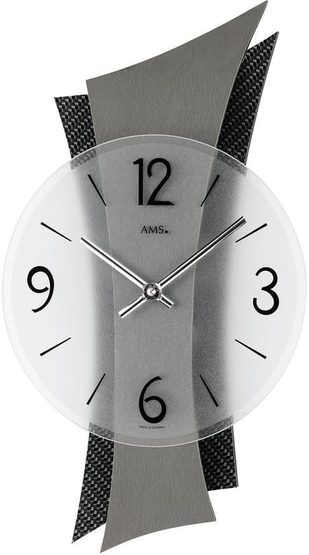 AMS wandklok met quartz-uurwerk