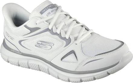 Skechers Heren Slip-ins Track Ezral Sneaker 233039 WGY White Grey