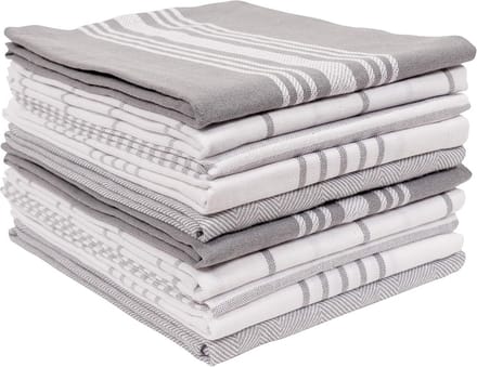 Set van 10 Keukentextiel Handdoeken Platte Stijl Absorberend Zacht 45x70 cm