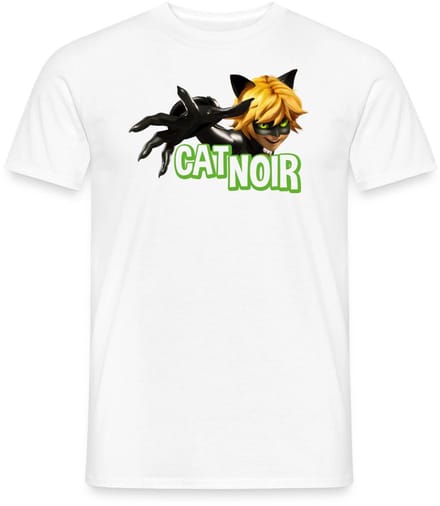 Miraculous Cat Noir Adrien T-Shirt Heren