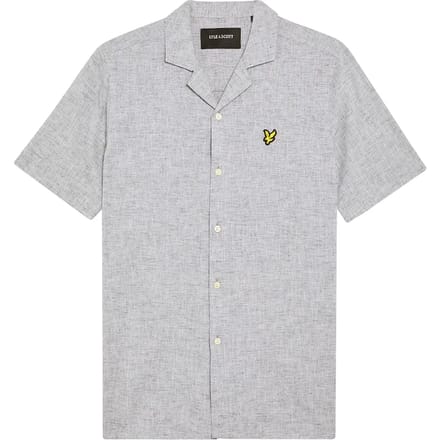 Overhemd van linnenmix Lyle & Scott Oxford