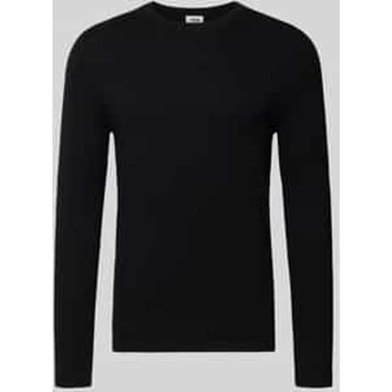 Gebreide pullover met ribboorden, model 'Irmino'
