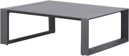 Salontafel Vierkant - Tuinstafel - Buiten Zitten - Stevig Ontwerp - 965 x 97 cm - Grafiet