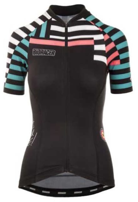 Bioracer Vesper Jersey Women Beach Zebra Size M