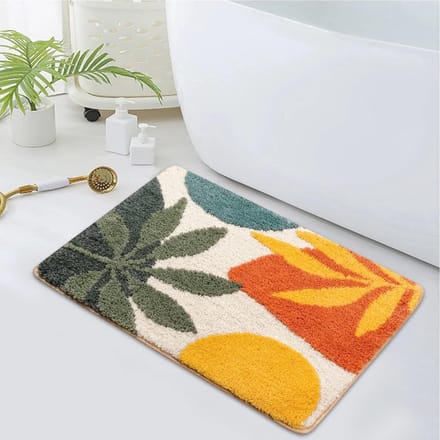 Moderne Abstracte Badmat - Antislip Waterabsorberend Microfiber Tapijt 20"x31"