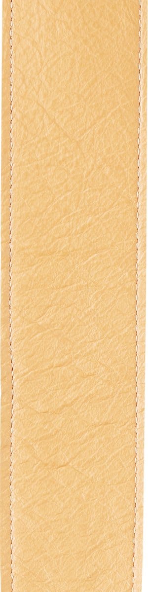 D'Addario slanke Garment lederen gitaarband, geel