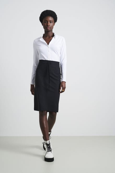 Blouse Betty Easy Wear Technical Jersey | White - White / S