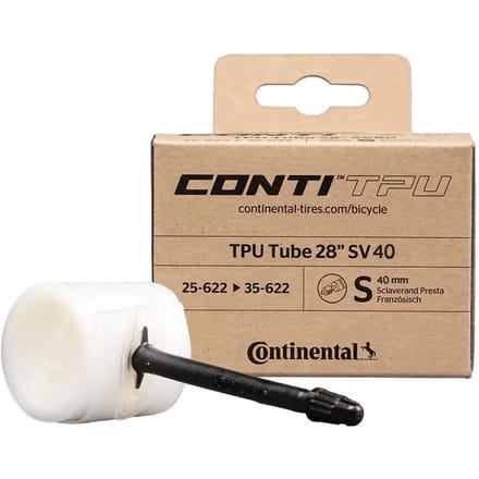 Continental Tpu Tube S40 Binnenband Transparant 700C / 25-35
