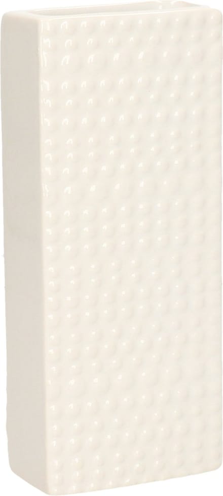 Gerimport Waterverdamper - creme wit - keramiek - 400 ml - radiatorbak luchtbevochtiger - 7,4 x 17,7 cm