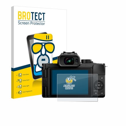 BROTECT - Screenprotector voor Panasonic Lumix DC-G100D - Folie Beschermfolie Beschermglas matte