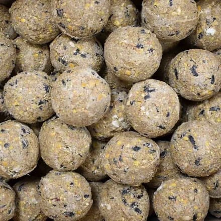 Vogelvoer vetbollen met insecten, 100 x ca. 90 g, zonder net, premium