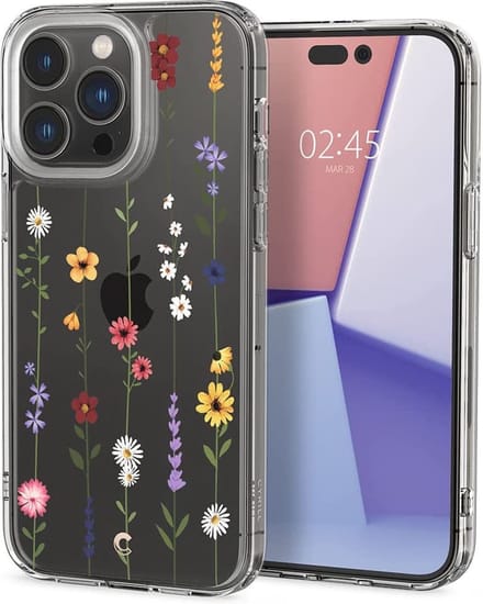Spigen Cyrill Cecile Hoesje Geschikt voor Apple iPhone 14 Pro Max Flower Garden