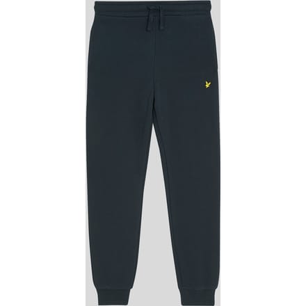Lyle & Scott jongens joggingbroek met geborstelde achterkant - marineblauw
