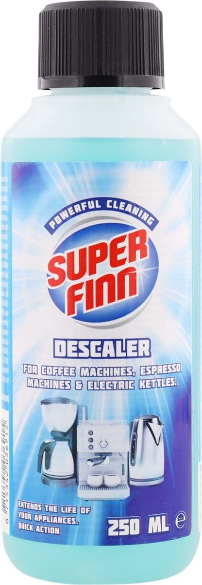 Koffiemachine ontkalker Superfinn 3x500 ml snel en gemakkelijk