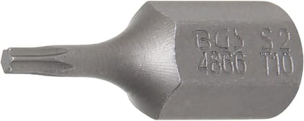 BGS Bitsaandrijving buitenzeskant 10 mm (3/8") T-profiel (vo...