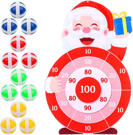 Feestelijk Kerst Dartbord Werpspel voor Plezier
