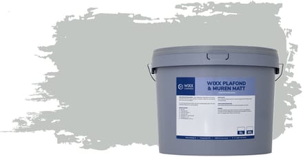 Wixx Plafond & Muren Matt - 5L - RAL 7035 Lichtgrijs