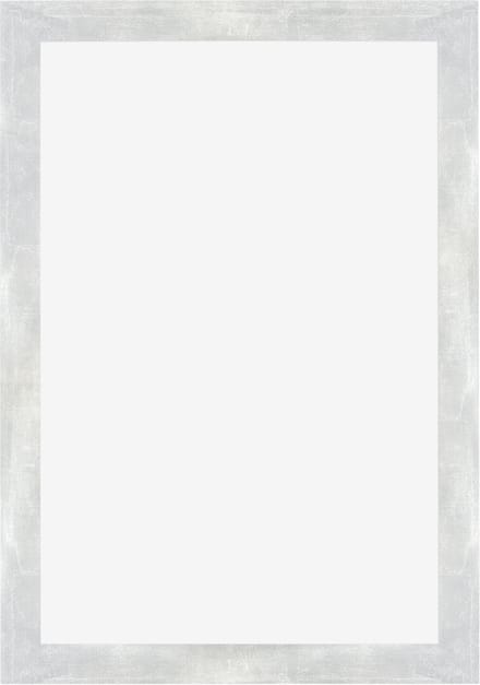 Fotolijst 32x45 cm - MDF - Zilver Glanzend Vintage - Marseille