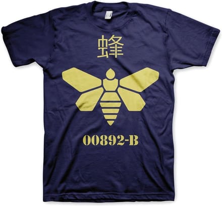 Breaking Bad Methlamine Barrel Bee T-shirt Navy
