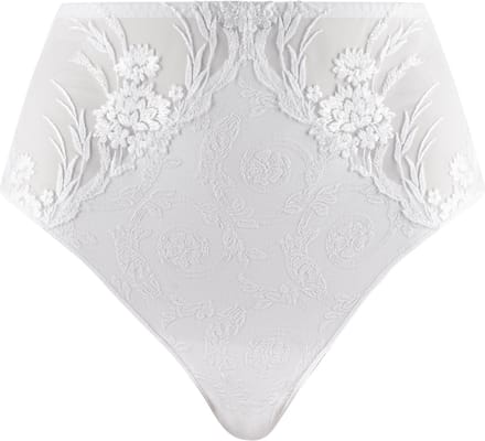 Louisa Bracq - Nympha Hoge Slip - maat 44 - Wit