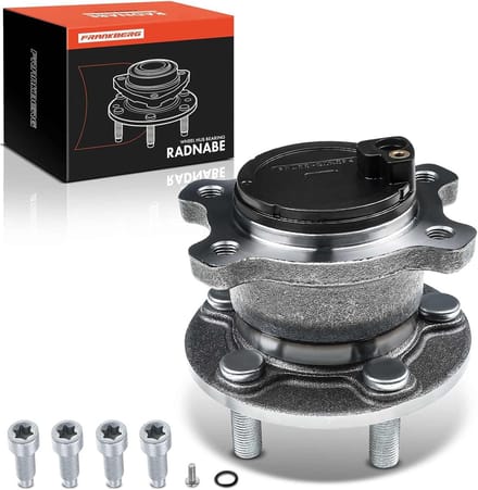 Wiellagerset Achter met ABS-sensor en Bevestigingsbouten voor Diverse MPV Modellen