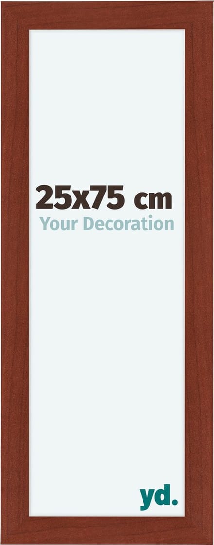 Your Decoration - Fotolijst 25x75 cm - MDF - Kersen - Como