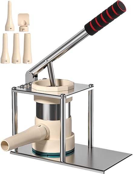 Worst Vulmachine - Worstmaker Vuller - Worst Maken - Verticaal Ontwerp - Niet gespecificeerd - Zilver