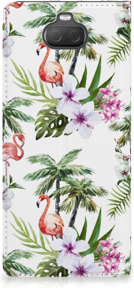 Sony Xperia 10 Hoesje maken Flamingo Palms