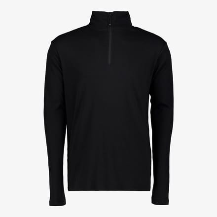 Mountain Peak heren thermoshirt met rits zwart - Maat M
