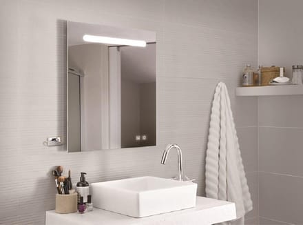 Sanifun LED condensvrije spiegel Octaaf 600 x 800