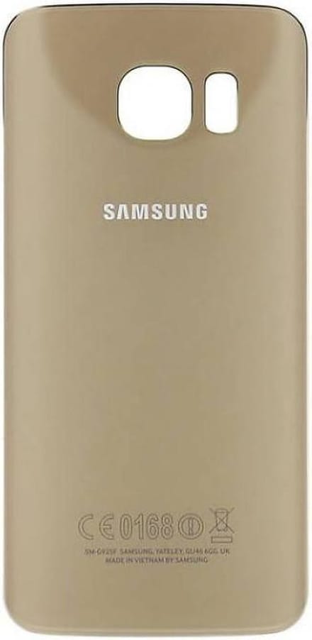 Samsung Galaxy S6 Edge Batterij Cover Goud  - originele kwaliteit