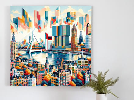 Kunstprint | Wanddecoratie | Forex | 60 × 60 cm