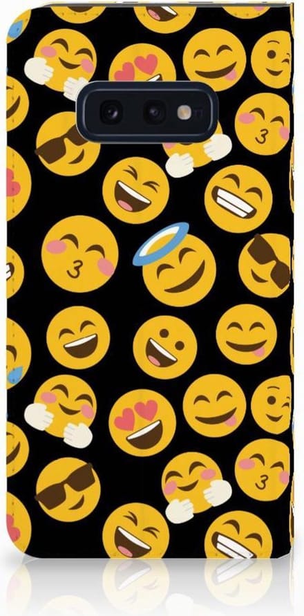 Samsung Galaxy S10e Hoesje met Magneet Emoji