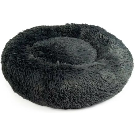 Duvoplus - Donut bed - Donker Grijs - M - 65x65x15cm